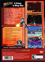 Sony PlayStation 2 Mega Man Anniversary Collection Back CoverThumbnail